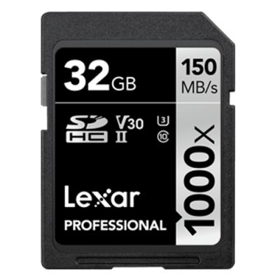 Thẻ nhớ Lexar® 1000x SDHC™/SDXC™ UHS-II Cards